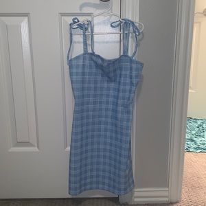 Adorable blue mini dress